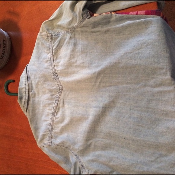 Vanilla star ⭐️ plaid & denim shirt - Picture 7 of 8